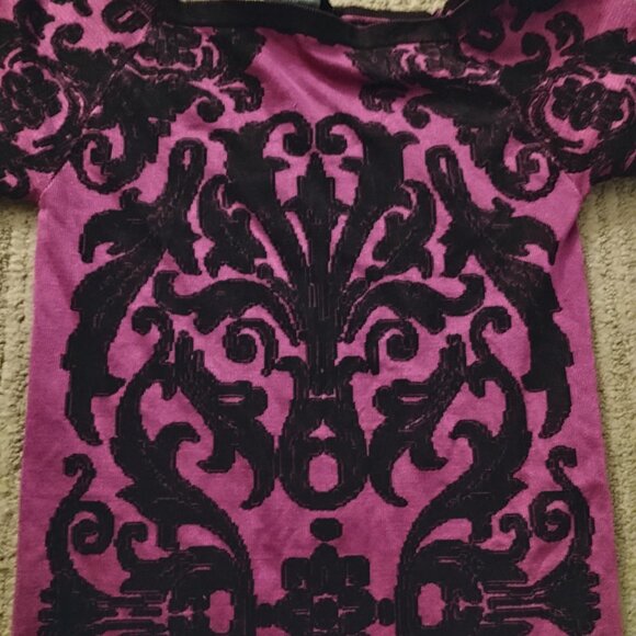 Bebe Dress 💜 🖤 - Picture 4 of 6